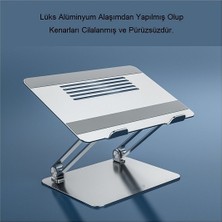 Yenilzd Full Alüminyum Ayarlanabilir MacBook Laptop Standı 10-17 Inç