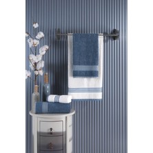 Mira Home 4 Lü Kadın Erkek Banyo Havlusu Takımı Oscar