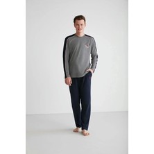 U.S. Polo Assn. Uzun Kol Erkek Pijama Takım 18726