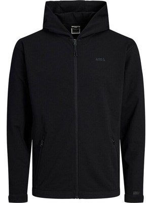 Jack & Jones 12253764  Jcocloud Sweat Zip Siyah