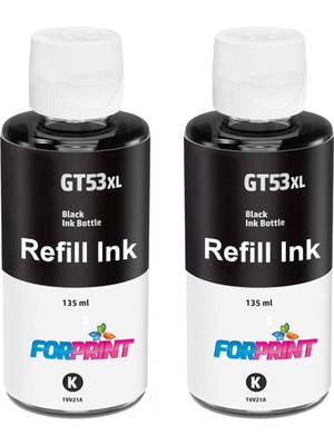 Forprint Hp Smart Tank 515 Uyumlu Forprint GT53XL (ECO100 Plus) Mürekkep