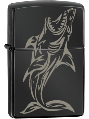 Market66 Köpek Balığı Jaws Lazer Silinmez Resimli Benzinli Hediyelik Çakmak