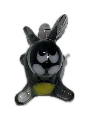 Hasyılmaz El Yapımı Mini Murano Cam Tavşan Biblo A171-03