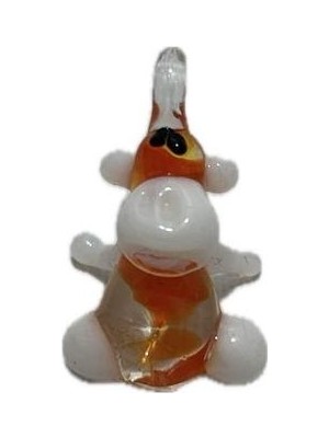 Hasyılmaz El Yapımı Mini Murano Cam Maymun Biblo A172-07