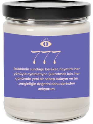 Dodo Candles 777 | Aldım Verdim 777 | Çilek Kokulu Mum | Meditasyon Mumları MK-203