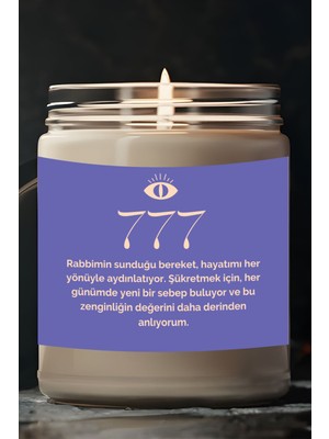 Dodo Candles 777 | Aldım Verdim 777 | Çilek Kokulu Mum | Meditasyon Mumları MK-203