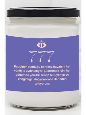 Dodo Candles 777 | Aldım Verdim 777 | Çilek Kokulu Mum | Meditasyon Mumları MK-203