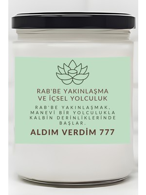 Dodo Candles Kalbin Derinlikleri | Aldım Verdim 777 Enerjisi | Sandal Ağacı Kokulu Mum | Meditasyon Mumları Mk-52