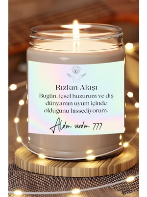 Dodo Candles Dış Dünyam | Aldım Verdim 777 Enerjisi | Ylang Ylang Kokulu Mum | Meditasyon Mumları Mk-97