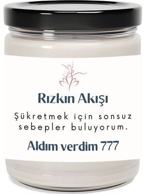 Dodo Candles Sonsuz Sebepler Buluyorum | Aldım Verdim 777 Enerjisi | Çilek Kokulu Mum | Meditasyon Mumları Mk-106