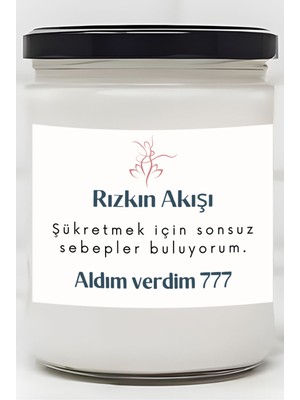 Dodo Candles Sonsuz Sebepler Buluyorum | Aldım Verdim 777 Enerjisi | Çilek Kokulu Mum | Meditasyon Mumları Mk-106