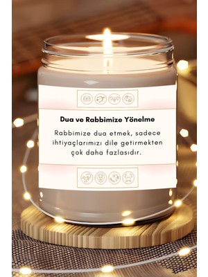 Dodo Candles Rabbimize Dua Etmek | 777 Enerjisi | Sandal Ağacı Kokulu Mum | Meditasyon Mumları Mk-176