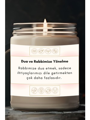 Dodo Candles Rabbimize Dua Etmek | 777 Enerjisi | Sandal Ağacı Kokulu Mum | Meditasyon Mumları Mk-176