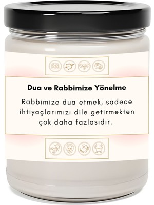 Dodo Candles Rabbimize Dua Etmek | 777 Enerjisi | Sandal Ağacı Kokulu Mum | Meditasyon Mumları Mk-176