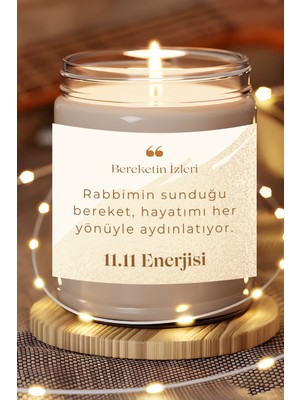 Dodo Candles Hayatımı Her Yönüyle Aydınlatıyor | 11.11 Enerjisi | Ylang Ylang Kokulu Mum | Meditasyon Mumları Mk-180