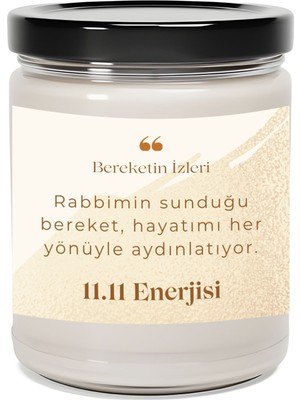 Dodo Candles Hayatımı Her Yönüyle Aydınlatıyor | 11.11 Enerjisi | Ylang Ylang Kokulu Mum | Meditasyon Mumları Mk-180