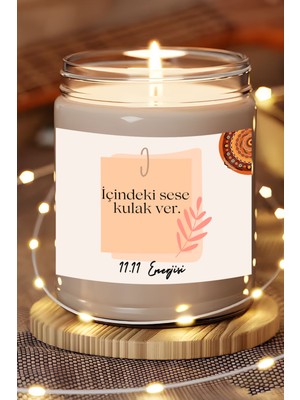 Dodo Candles Içindeki Ses | 11.11 Enerjisi | Vanilya Kokulu Mum | Meditasyon Mumları Mk-129