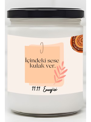 Dodo Candles Içindeki Ses | 11.11 Enerjisi | Vanilya Kokulu Mum | Meditasyon Mumları Mk-129