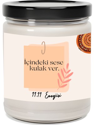 Dodo Candles Içindeki Ses | 11.11 Enerjisi | Vanilya Kokulu Mum | Meditasyon Mumları Mk-129