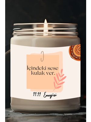 Dodo Candles Içindeki Ses | 11.11 Enerjisi | Vanilya Kokulu Mum | Meditasyon Mumları Mk-129