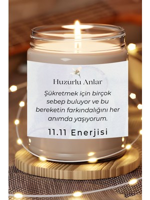 Dodo Candles Şükretmek Için Birçok Sebep Buluyor | 11.11 Enerjisi | Vanilya Kokulu Mum | Meditasyon Mumları Mk-139