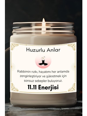 Dodo Candles Rabbimin Rızkı | 11.11 Enerjisi | Ylang Ylang Kokulu Mum | Meditasyon Mumları Mk-153