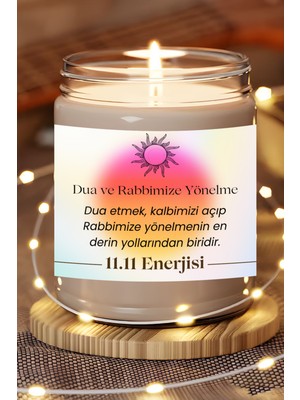 Dodo Candles Dua Ve Rabbimize Yönelme | 11.11 Enerjisi | Ylang Ylang Kokulu Mum | Meditasyon Mumları Mk-177