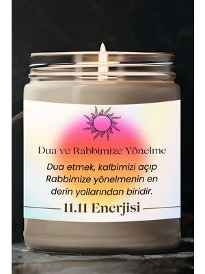 Dodo Candles Dua Ve Rabbimize Yönelme | 11.11 Enerjisi | Ylang Ylang Kokulu Mum | Meditasyon Mumları Mk-177