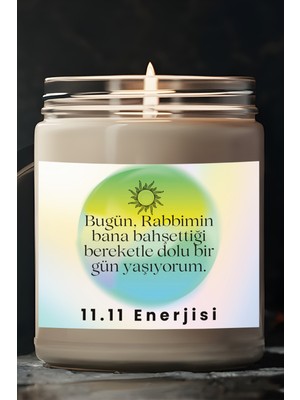 Dodo Candles Rab'bin Bereketi| 11.11 Enerjisi | Lavanta Kokulu Mum | Meditasyon Mumları Mk-242