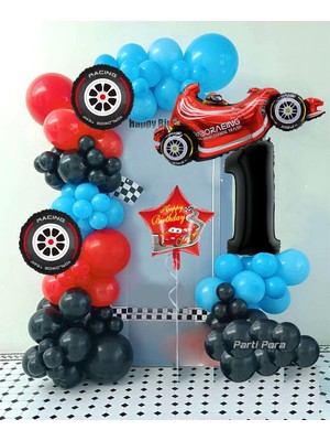 Parti Pera Araba Temalı Konsept Doğum Günü Parti Seti Balon Zinciri Seti