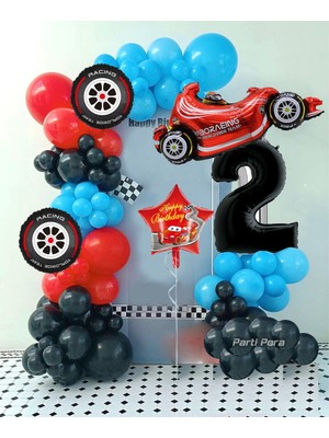 Parti Pera Araba Temalı Konsept Doğum Günü Parti Seti Balon Zinciri Seti