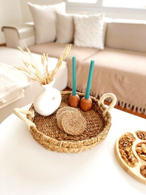 Kai Home Hasır Tepsi/sunumluk
