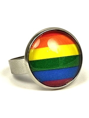 Market66 316L Paslanmaz Yuvarlak Ayarlanabilir Çelik Yüzük