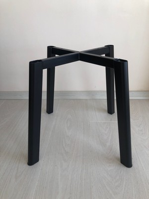 Karakoç Metal, 40 cm Statik Boyalı D Sandalye Ayağı (2 Adet)