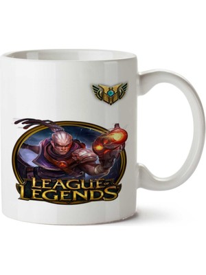 Lucian Lol Iki Tarafı Baskılı Kupa Bardak