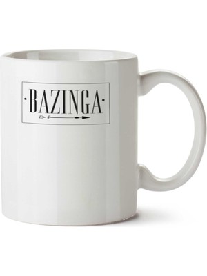 Bazinga.png Iki Tarafı Baskılı Kupa Bardak