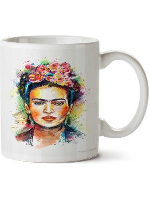 Frida Kahlo En Çok Satılan Iki Tarafı Baskılı Kupa Bardak