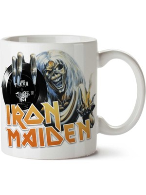 Iron Maiden (2) Iki Tarafı Baskılı Kupa Bardak
