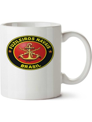 Deniz Filmleri Brezilya Iki Tarafı Baskılı Kupa Bardak