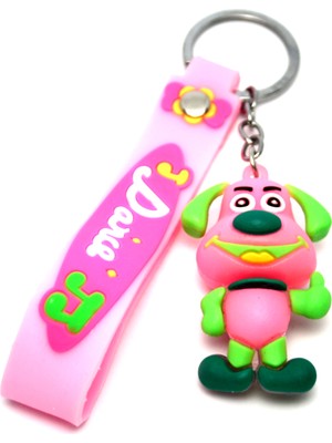 Blora Pembe Köpek Anahtarlık