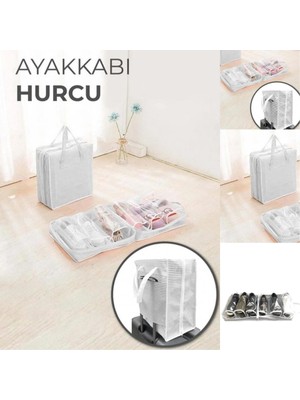 Artual Ayakkabı Hurcu Seyahat Tipi Ayakkabı Organizer Ayakkabı Saklama Hurcu 6 Bölmeli Ayakkabı Hurcu ( ayakkabı organizer ) Ayakkabı Saklama Kutusu