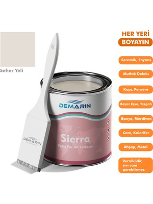 Her Şeyi Boyayabilen Demarin Sierra Tek Bileşen Fayans, Tezgah, Seramik, Mobilya, Zemin Boyası