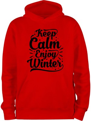 Ada Bebek Çocuk Keep Calm Enjoy Winter Noel Sweatshirt