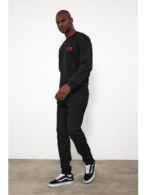 Vena Erkek Smith Stay Black Tapered Fit Jean Pantolon