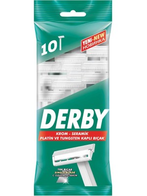 Derby Kullan-At Tıraş Bıçağı 10'lu Paket
