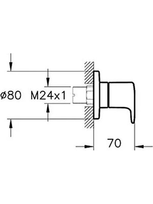 Artema A4274236 Root Round Eviye Bataryası - Mat Siyah