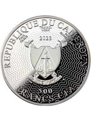 Czech Mint Scorpion Series: Zodiac Signs 500 Cfa Francs Gümüş 999