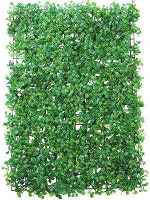 Dekorsende Yapay Çim Plaka Şimşir Model 2 40 x 60 cm Eko