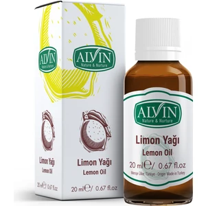 Limon Yağı (Lemon Oil), Doğal, 20 ml