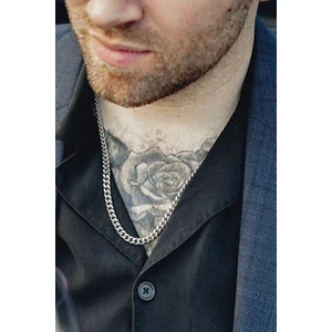 Takı Dükkanı Küba Gurmet Erkek Çelik Zincir Kolye 55 cm eck29k